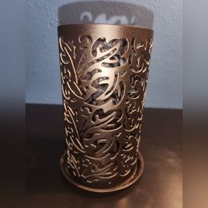 **Partylite Thai Inspirations Short Pillar Candle Sleeve